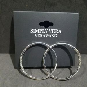 Simply Vera  VeraWang Silver Earrings